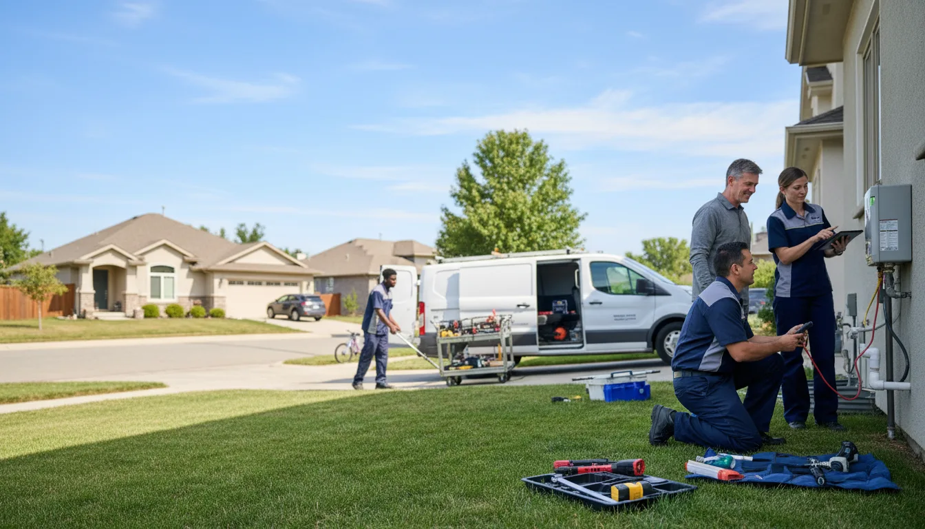 Tankless water heater service in Milnesand, NM